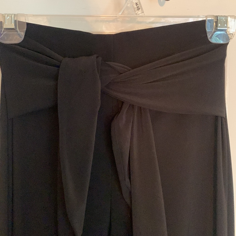 Wide leg , loose, high waist black pants